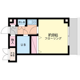 NTコーポ向原の間取り