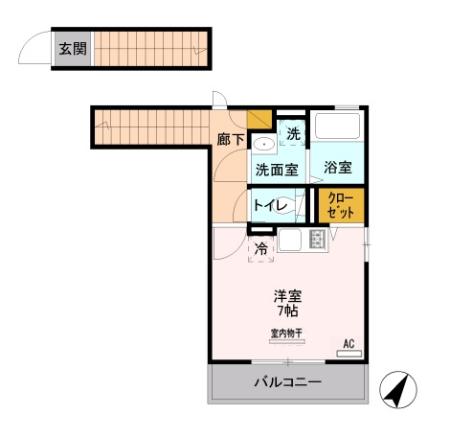 アネックス成城の間取り