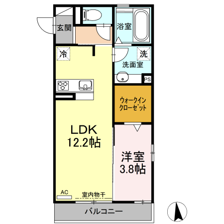 Ange(アンジェ)の間取り