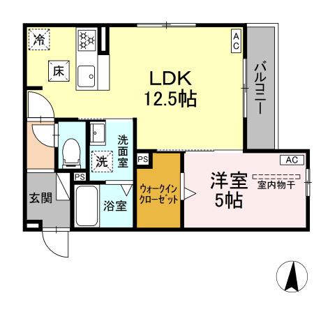 D-Hills上西郷の間取り
