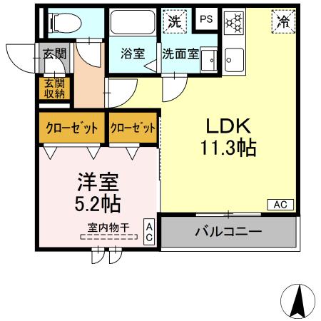 D-Hills上西郷の間取り