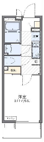 レオネクストボンヌマールの間取り