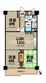 湘南グリーンハイツ2号棟の間取り