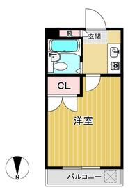 シャルマン谷塚南の間取り