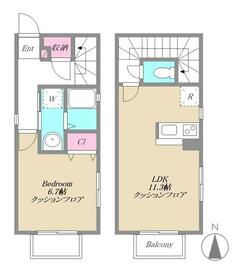 Amour Foretの間取り