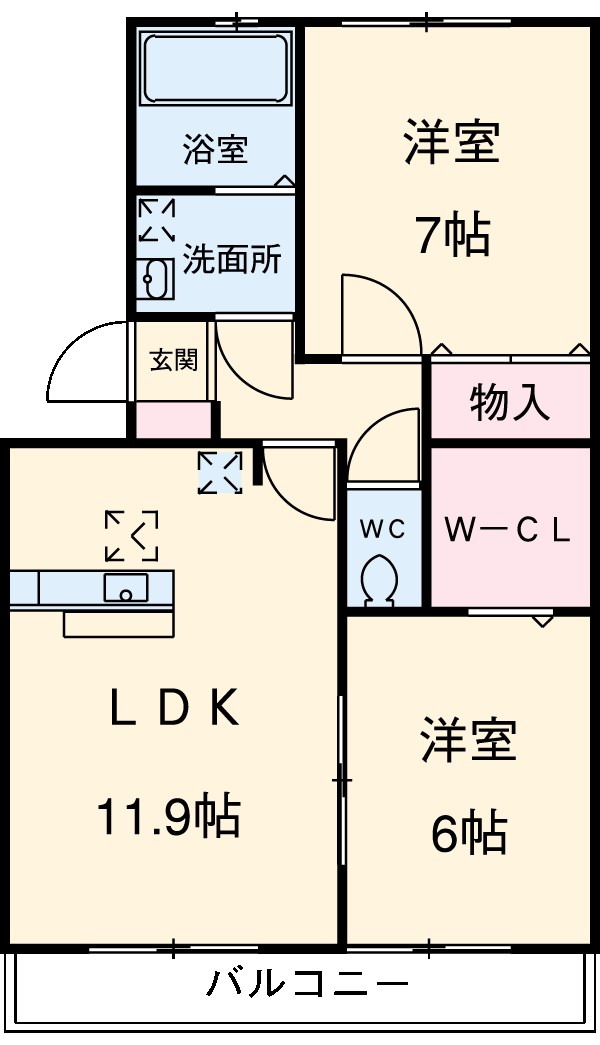 ロイヤルソフィアの間取り