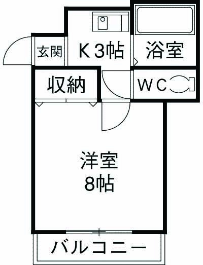 ジュネス寛政の間取り