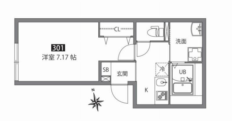 エステル堀切(旧リリオコート堀切菖蒲園)の間取り