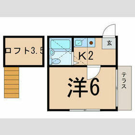 コーポトモの間取り