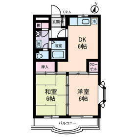 ポポラーレ壱番館の間取り