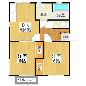 ファミールの間取り