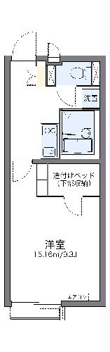 レオネクストセントラルヒルズⅥの間取り