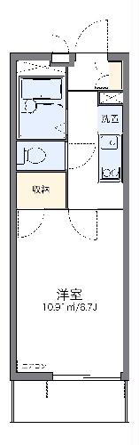 レオパレスエスペランサの間取り