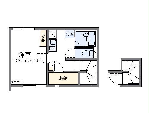 レオネクストSensuiⅣの間取り