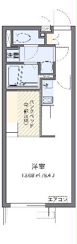 レオネクストキュヴェージュの間取り