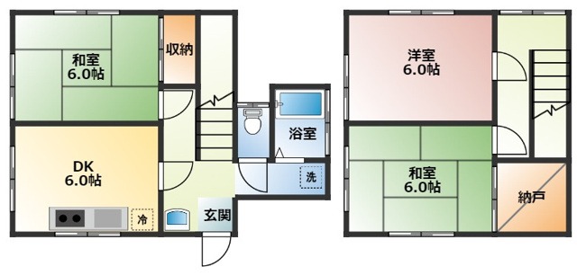 レント杉山の間取り