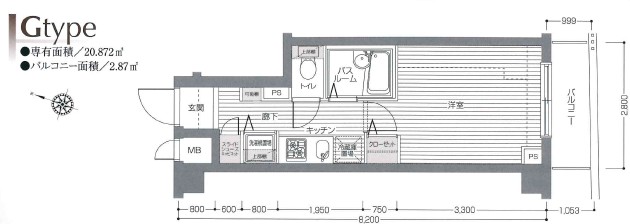 フェニックス板橋本町の間取り