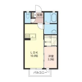 Ｈｏｒｔｅｎｓｉａ・102号室の間取り
