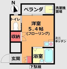 ビバ一之江の間取り