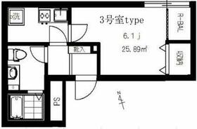 フォセット上北沢・103号室の間取り