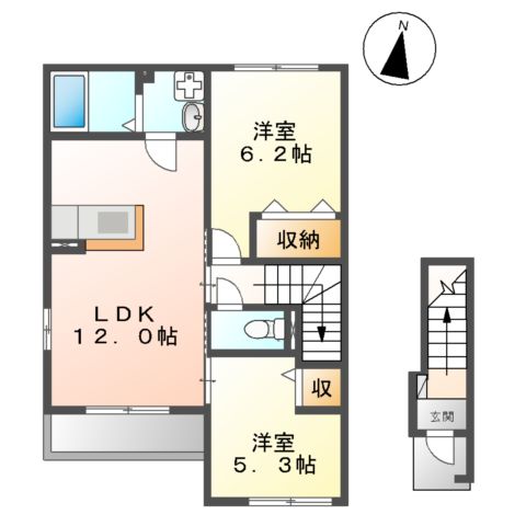 サンドリーム令和の間取り