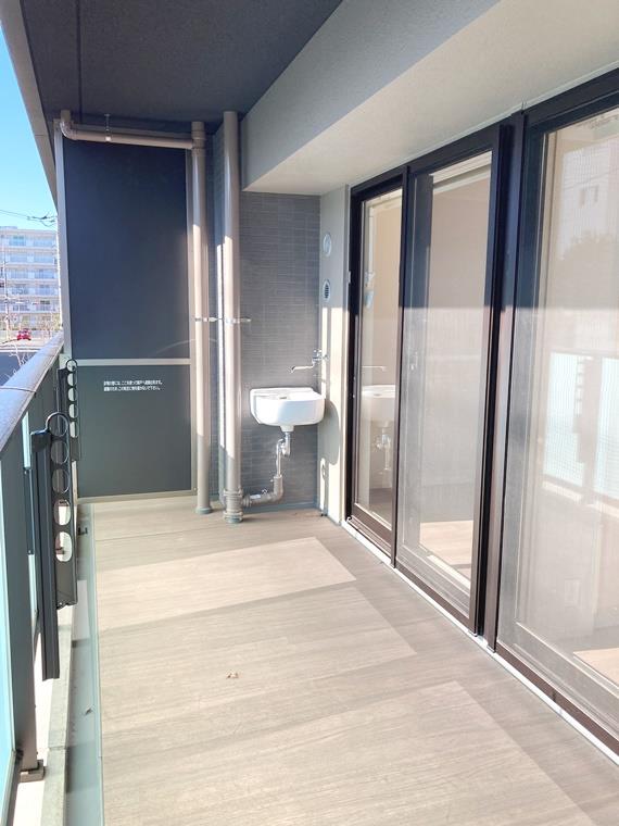 12/17 バルコニー