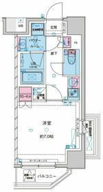 GENOVIA花月総持寺の間取り