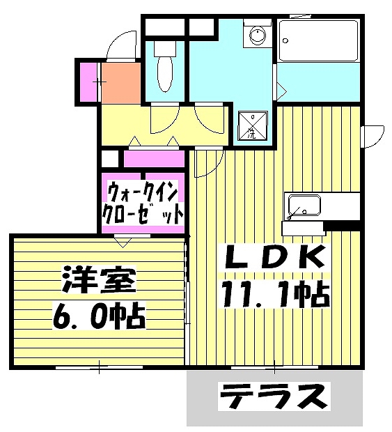 さくらⅡの間取り