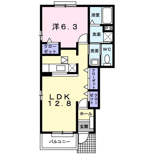 シャンド・カメリアの間取り