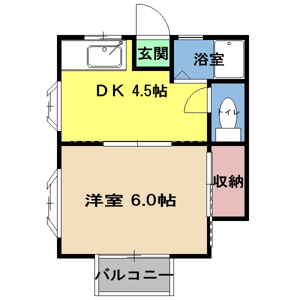 さがみ野シティパレスⅢの間取り