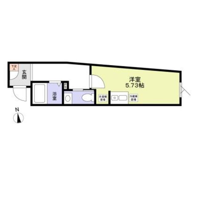 Ｍｏｎｏｌｏｇｕｅ・303号室の間取り