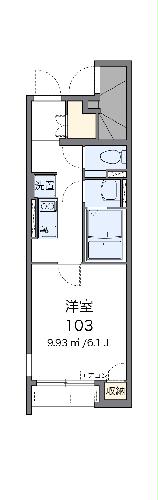 クレイノめぐみの間取り