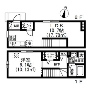 颯(はやて)の間取り