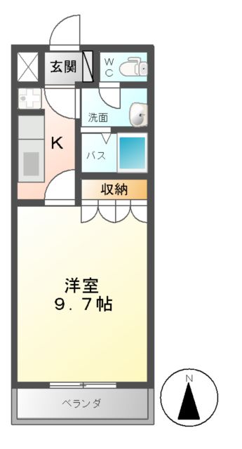スプリームハピネスの間取り