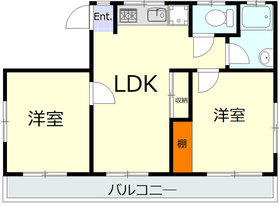 スカイハイ三崎の間取り