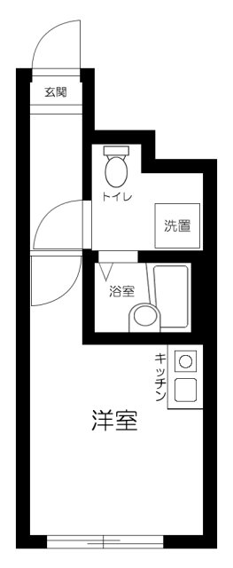 Cスクエア矢口の間取り