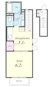 ディアコートNの間取り