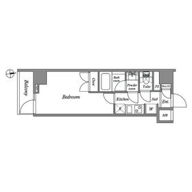 ザ・レジデンス神楽坂Ⅰの間取り