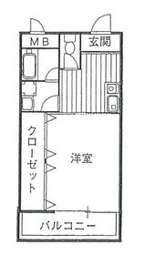 フォレスト北野の間取り