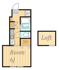 レグルス西谷の間取り