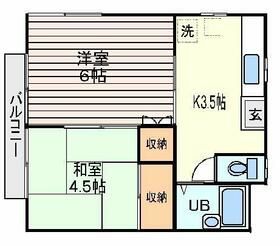 カナディアンハイツ・小山Bの間取り