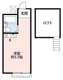 アップルハウスパピヨンの間取り