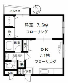 オーシャン本牧の間取り