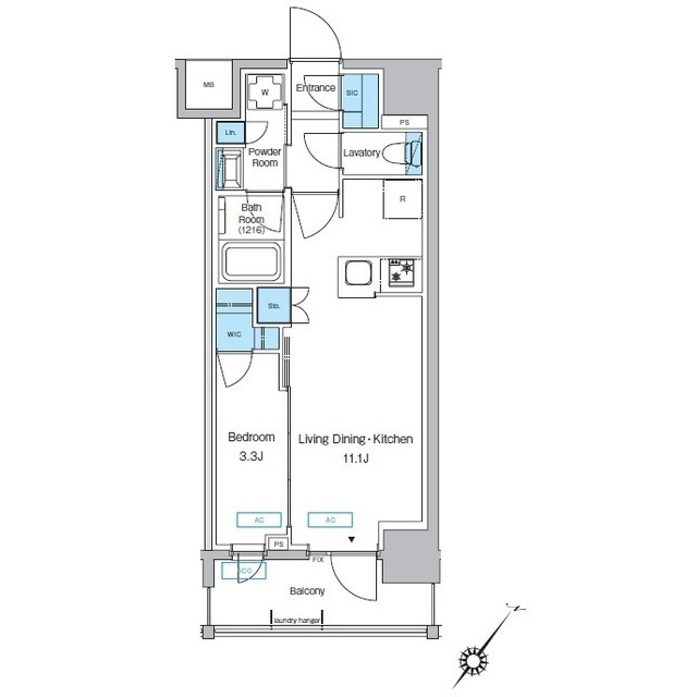 プレディアコート大森山王の間取り