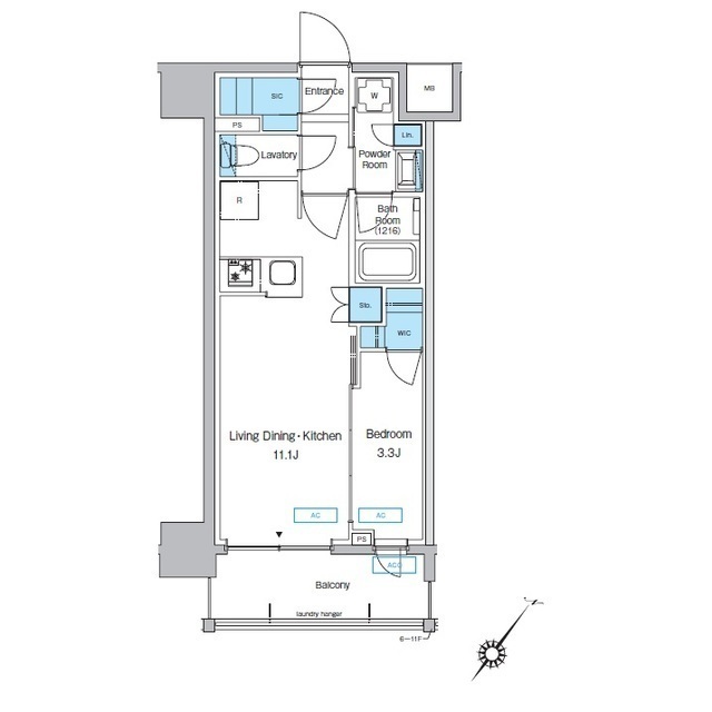 プレディアコート大森山王の間取り