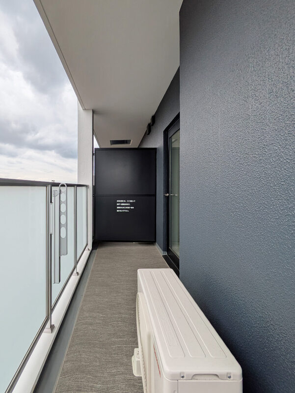 12/12 バルコニー