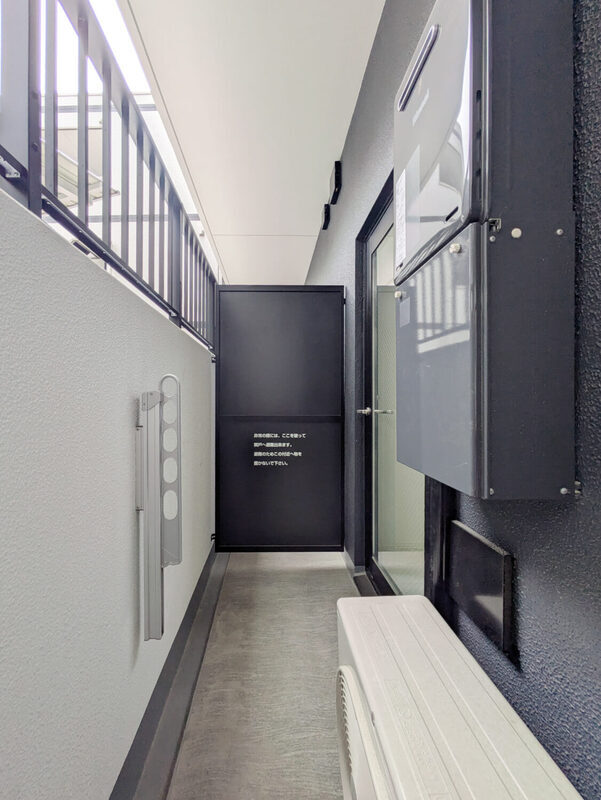 12/12 バルコニー