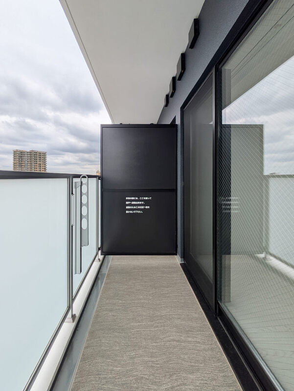 12/12 バルコニー