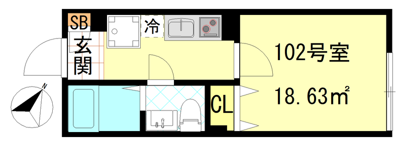 CFジオーレ川崎アネックスの間取り