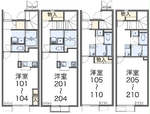 レオネクストYAMAZAKIの間取り